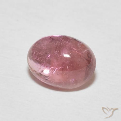 9,17 ctw natürlicher orange-rosa Turmalin, Oval, Transparent