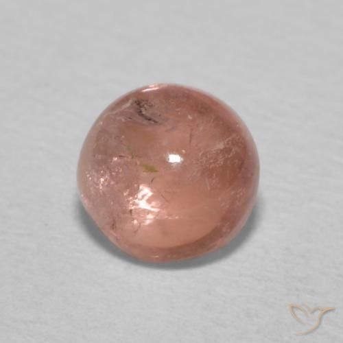 9,17 ctw natürlicher Grapefruit-Rosa Turmalin, Runden, Transparent