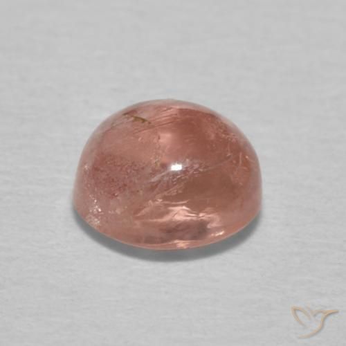 9,17 ctw natürlicher Grapefruit-Rosa Turmalin, Runden, Transparent