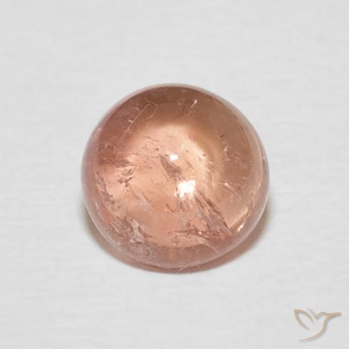 1.50ct Natürlicher hellrosa Turmalin, Runden, Transparent