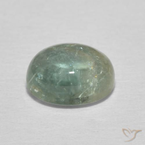 9,17 ctw natürlicher Sehr helles Grün Turmalin, Oval, Transparent