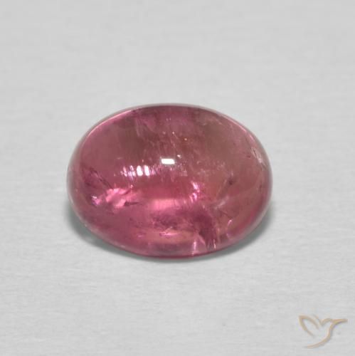 1.31ct Natürlicher Mittelrosa Turmalin, Oval, Transparent