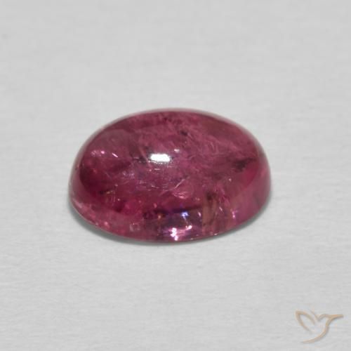 9,17 ctw natürlicher Mittelrosa Turmalin, Oval, Transparent