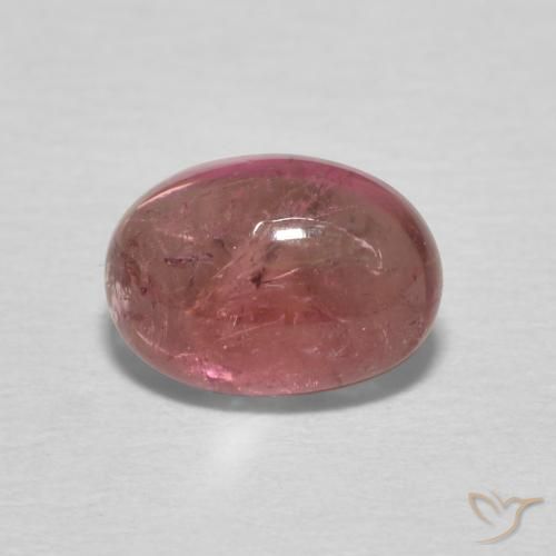 1.34ct Natürlicher tiefrosa Turmalin, Oval, Transparent