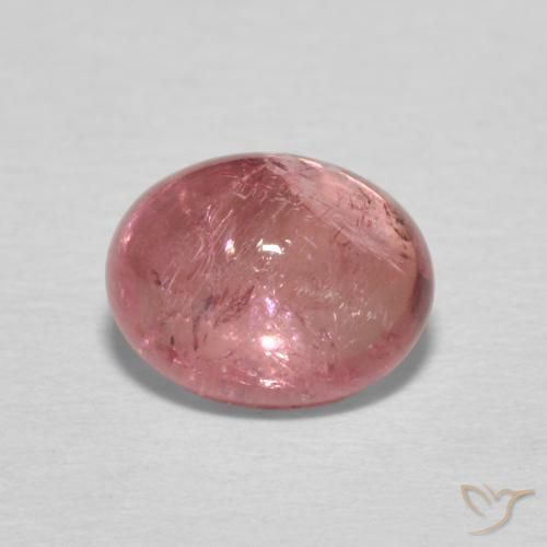 1.85ct Natürlicher Dunkelpink Turmalin, Oval, Transparent