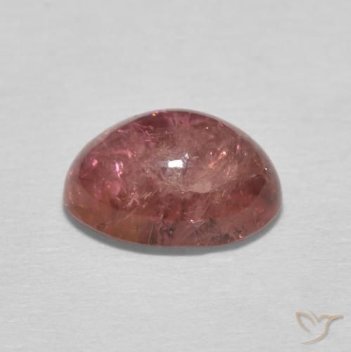 9,17 ctw natürlicher Lila Kirschrot Turmalin, Oval, Transparent