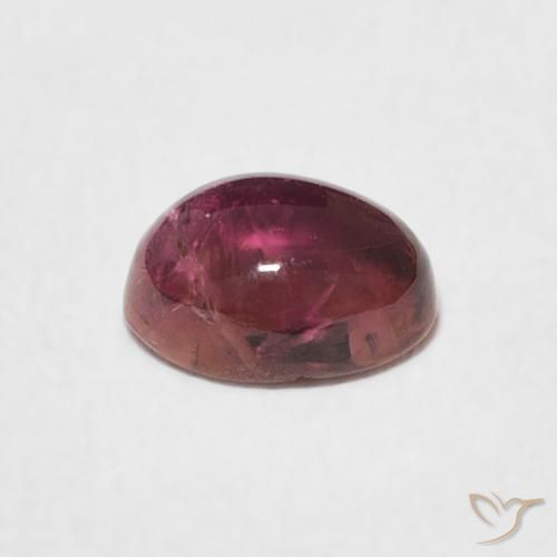 9,17 ctw natürlicher Tiefes Magenta Turmalin, Oval, Transparent