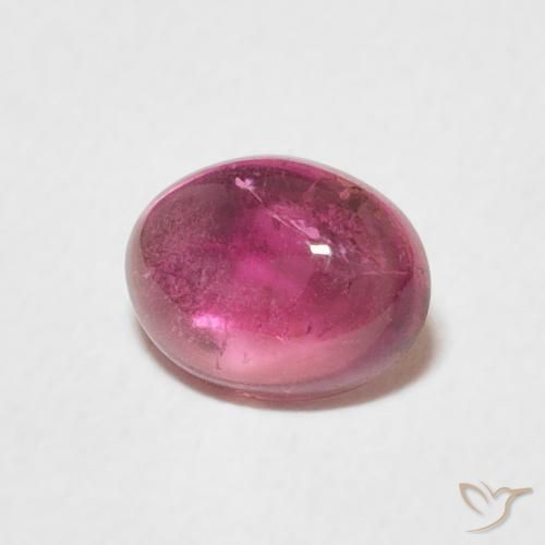 9,17 ctw natürlicher Tiefes Magenta Turmalin, Oval, Transparent