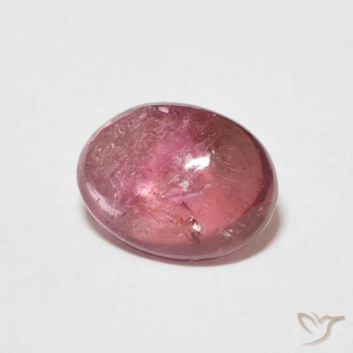 9,17 ctw natürlicher Dark PInk Turmalin, Oval, Transparent