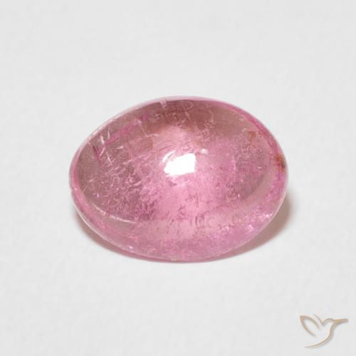 1.86ct Natürlicher Kaugummi Rosa Turmalin, Oval, Transparent