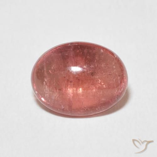 2.39ct Natürlicher Himbeerrosa Turmalin, Oval, Transparent