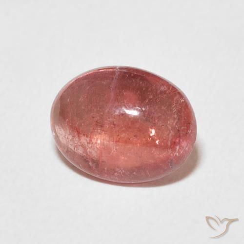 9,17 ctw natürlicher Himbeerrosa Turmalin, Oval, Transparent
