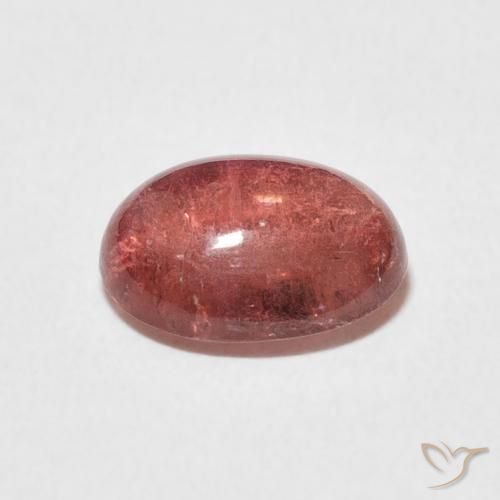 9,17 ctw natürlicher Himbeerrosa Turmalin, Oval, Transparent