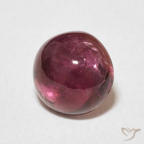9,17 ctw natürlicher Medium Dark-Red Turmalin, Runden, Transparent