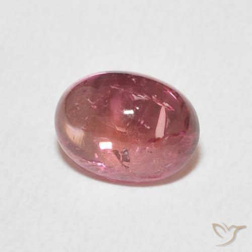 9,17 ctw natürlicher Mittelrosa Turmalin, Oval, Transparent