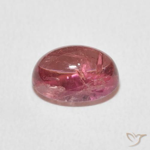 9,17 ctw natürlicher Mittelrosa Turmalin, Oval, Transparent