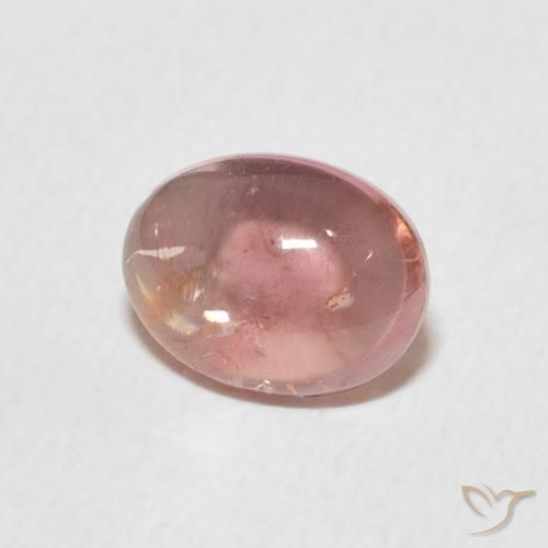 9,17 ctw natürlicher hellrosa Turmalin, Oval, Transparent
