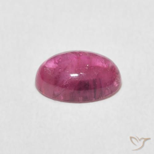 9,17 ctw natürlicher Kaugummi Rosa Turmalin, Oval, Transparent