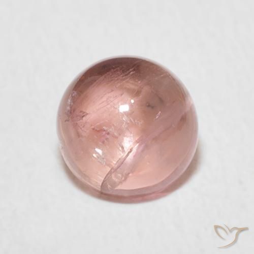 1.17ct Natürlicher Helles Hot Pink Turmalin, Runden, Transparent