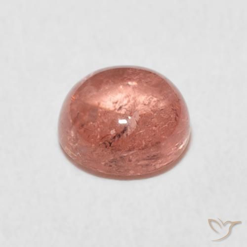 9,17 ctw natürlicher rötlich-rosa Turmalin, Runden, Transparent