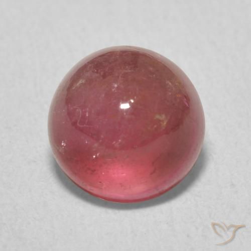 1.83ct Natürlicher Dunkelpink Turmalin, Runden, Transparent