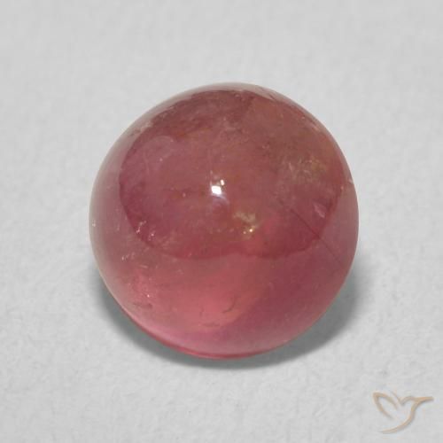 9,17 ctw natürlicher Dunkelpink Turmalin, Runden, Transparent