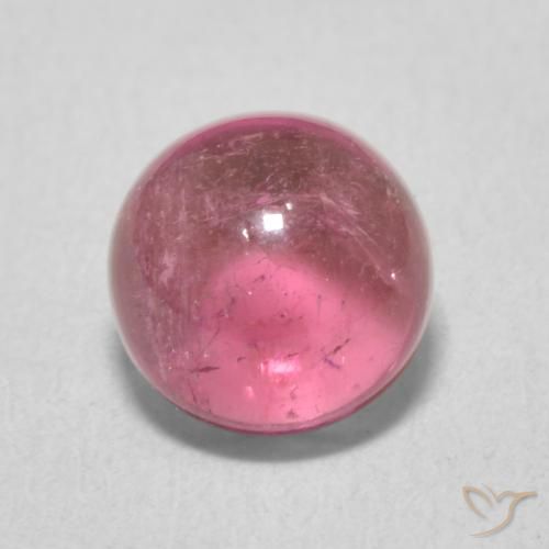 1.81ct Natürlicher Kaugummi Rosa Turmalin, Runden, Transparent