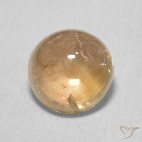 2.03ct Natürlicher Golden Turmalin, Runden, Transparent