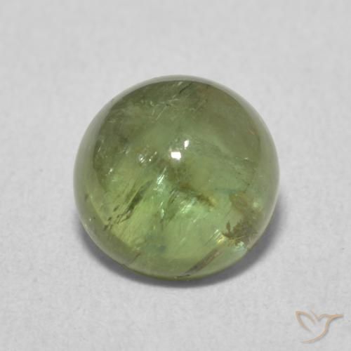 1.72ct Natürlicher tiefgrün Turmalin, Runden, Transparent