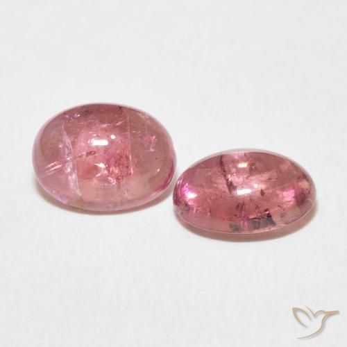 2.90 ct natürliche Intensives Rosa Turmalin-Edelsteine, Oval, Transparent