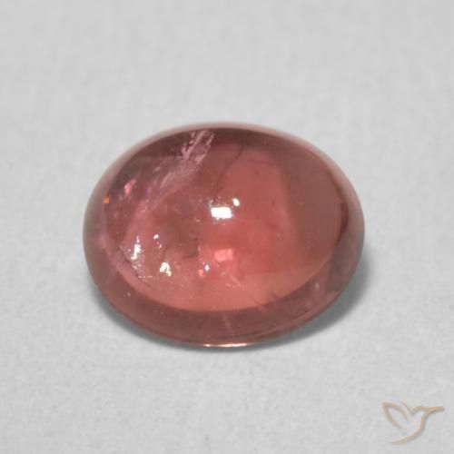 0.86ct Natürlicher Dunkelrosa Turmalin, Oval, Transparent