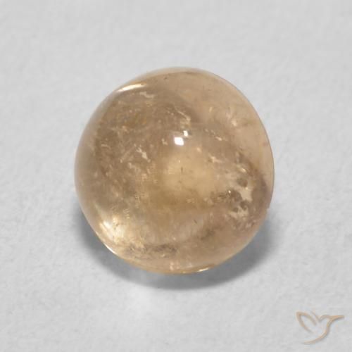 9,17 ctw natürlicher Cantaloupe-Orange Turmalin, Runden, Transparent