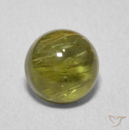 1.18ct Natürlicher dunkelgrün Turmalin, Runden, Transparent