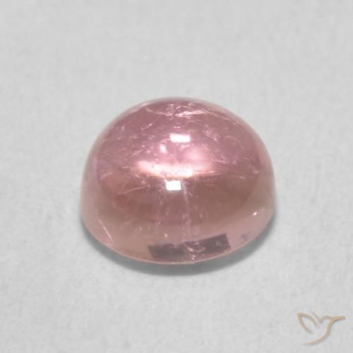 9,17 ctw natürlicher Kaugummi Rosa Turmalin, Runden, Transparent