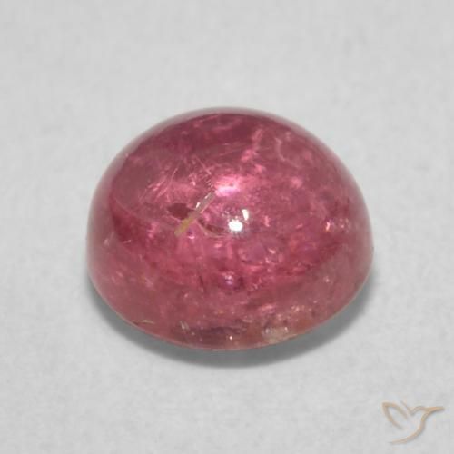 9,17 ctw natürlicher rötlich-rosa Turmalin, Runden, Transparent