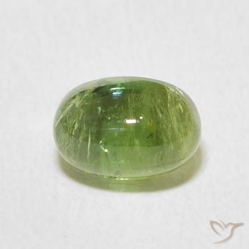 1.81ct Natürlicher Lebendiges grün Turmalin, Oval, Transparent