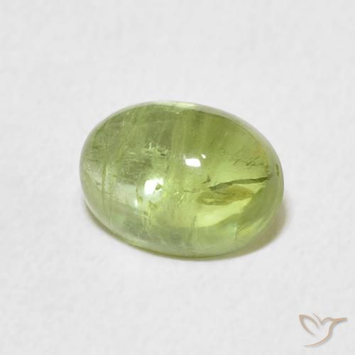 9,17 ctw natürlicher Leichtes lebendiges Grün Turmalin, Oval, Transparent