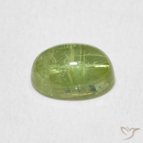9,17 ctw natürlicher Leichtes lebendiges Grün Turmalin, Oval, Transparent