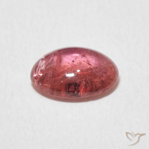 9,17 ctw natürlicher tiefrosa Turmalin, Oval, Transparent