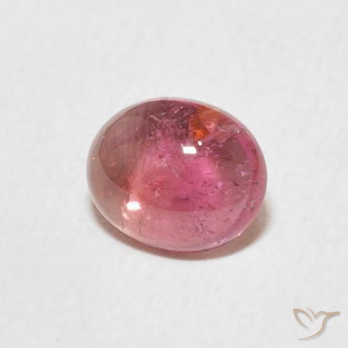 9,17 ctw natürlicher Light Merlot Red Turmalin, Oval, Transparent