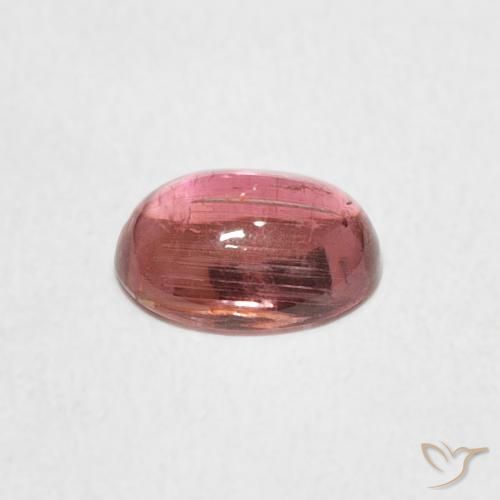 9,17 ctw natürlicher hellrosa Turmalin, Oval, Transparent