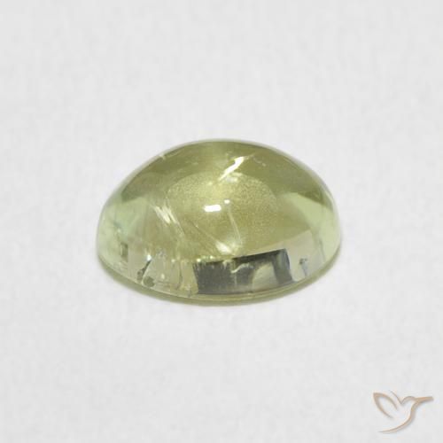 9,17 ctw natürlicher Erde Grün Turmalin, Oval, Transparent