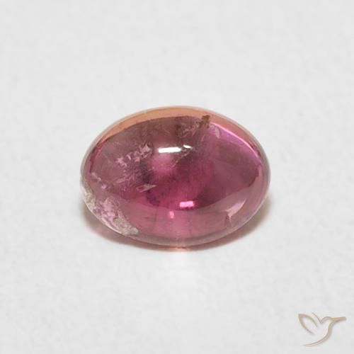 0.72ct Natürlicher Mittelviolett Turmalin, Oval, Transparent