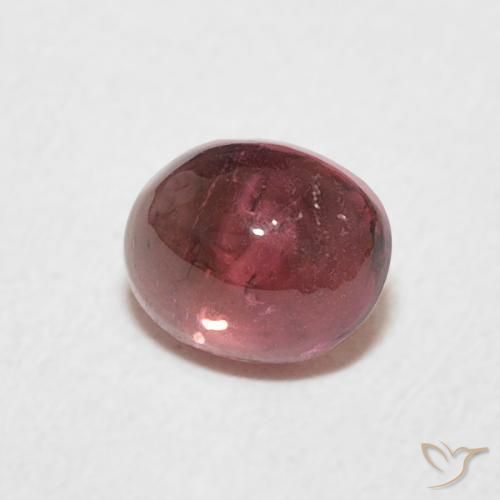 9,17 ctw natürlicher tiefrosa Turmalin, Oval, Transparent