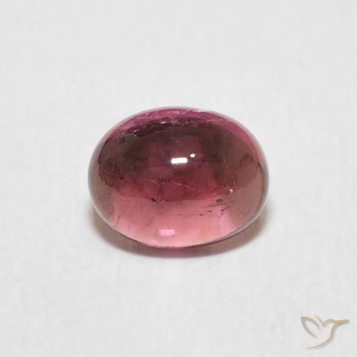 0.85ct Natürlicher Fruchtpunsch Rot Turmalin, Oval, Transparent