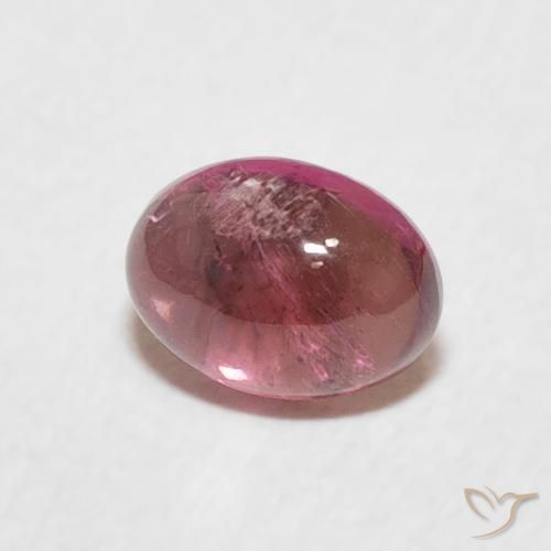 9,17 ctw natürlicher Orangerosa Turmalin, Oval, Transparent