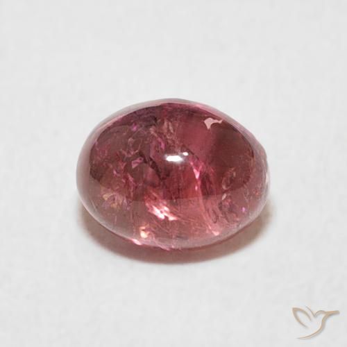 0.80ct Natürlicher Lila Kirschrot Turmalin, Oval, Transparent