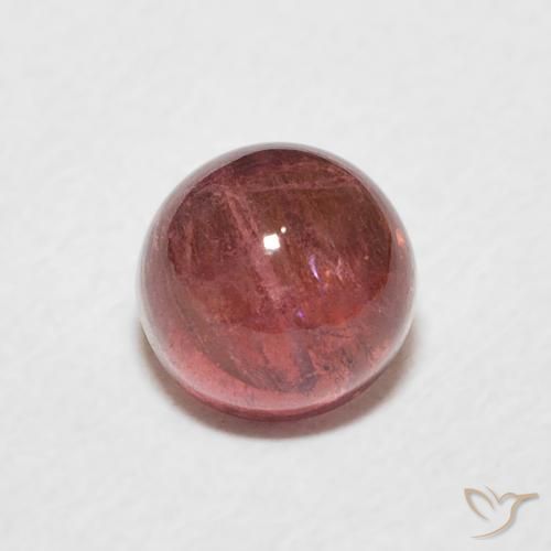 1.68ct Natürlicher Mittelrosa Turmalin, Runden, Transparent