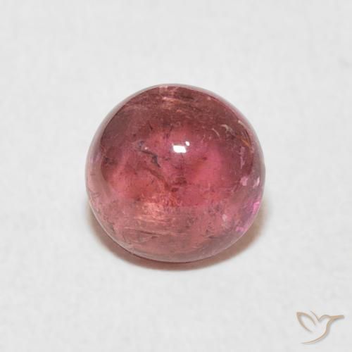 1.13ct Natürlicher Fruchtpunsch Rot Turmalin, Runden, Transparent