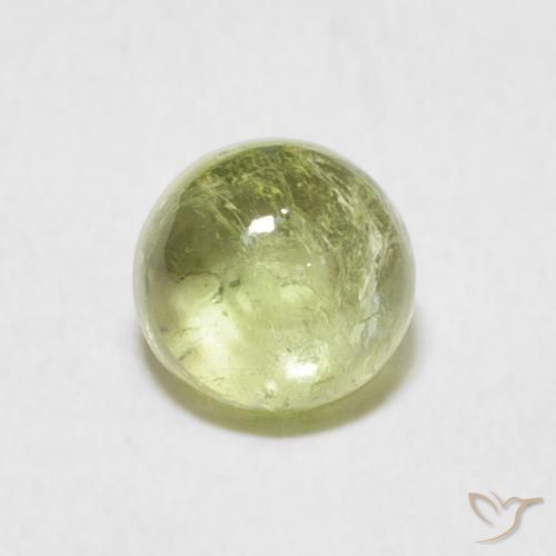 1.17ct Natürlicher hellgrün Turmalin, Runden, Transparent